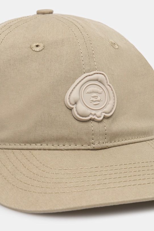 AAPE czapka z daszkiem Main AAPCPM5318XXO beżowy AW25