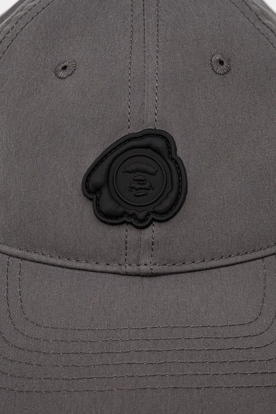 AAPE czapka z daszkiem Main AAPCPM5318XXO szary AW25