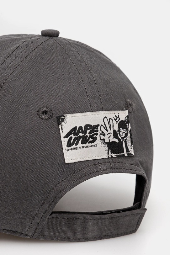 Akcesoria AAPE czapka z daszkiem Main AAPCPM5318XXO szary