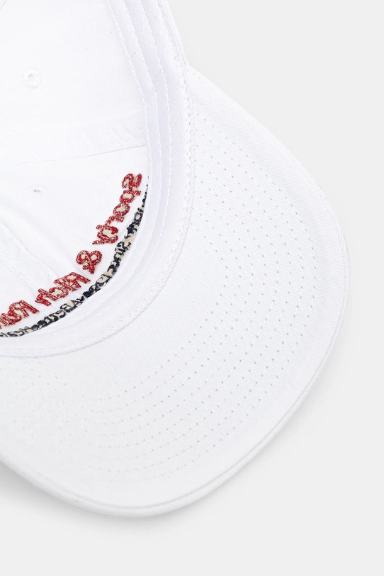 Sporty & Rich czapka z daszkiem bawełniana Run Club biały AC07964172WH01