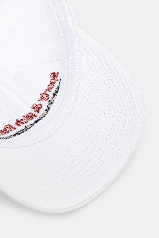Sporty & Rich czapka z daszkiem bawełniana Run Club biały AC07964172WH01