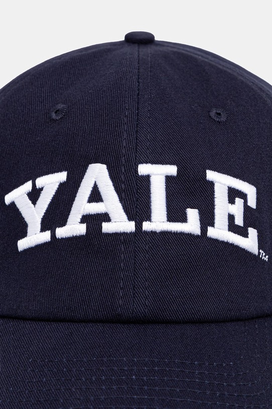 Sporty & Rich czapka z daszkiem bawełniana Yale Classic AC079611678BL106 granatowy AW25