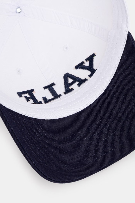 Sporty & Rich czapka z daszkiem bawełniana Yale Classic biały AC079611678WH50