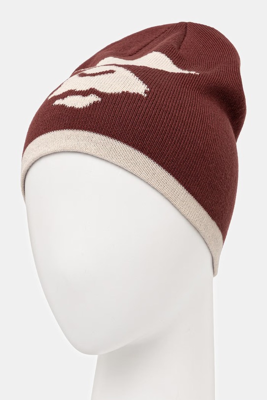 Accessories A Bathing Ape beanie Mad Face 001HTL801006M maroon