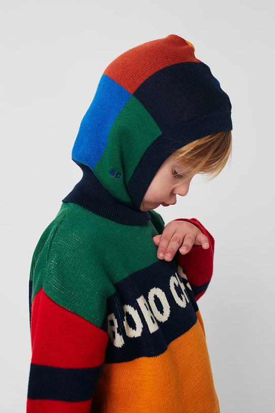 Detská kukla Bobo Choses Tiles 225AI065 tmavomodrá