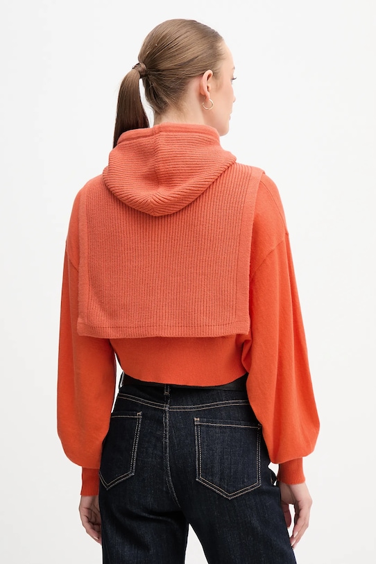 Аксессуары Капюшон United Colors of Benetton 6SCQDU01T оранжевый