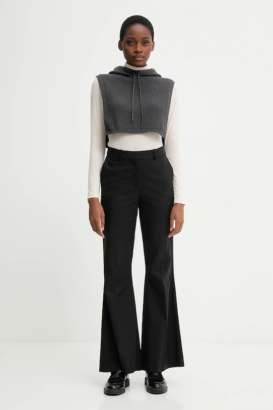 United Colors of Benetton hanorac 6SCQDU01T gri AW25