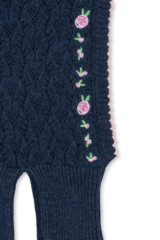 DÍVKA Kojenecká kukla s příměsí kašmíru Konges Sløjd ROSIER BALACLAVA KS103970.9BYA námořnická modř