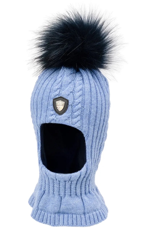 Jamiks cagulă pentru copii cu lână ESTERE II uni albastru ESTERE.II.Na.g.JZI071.G