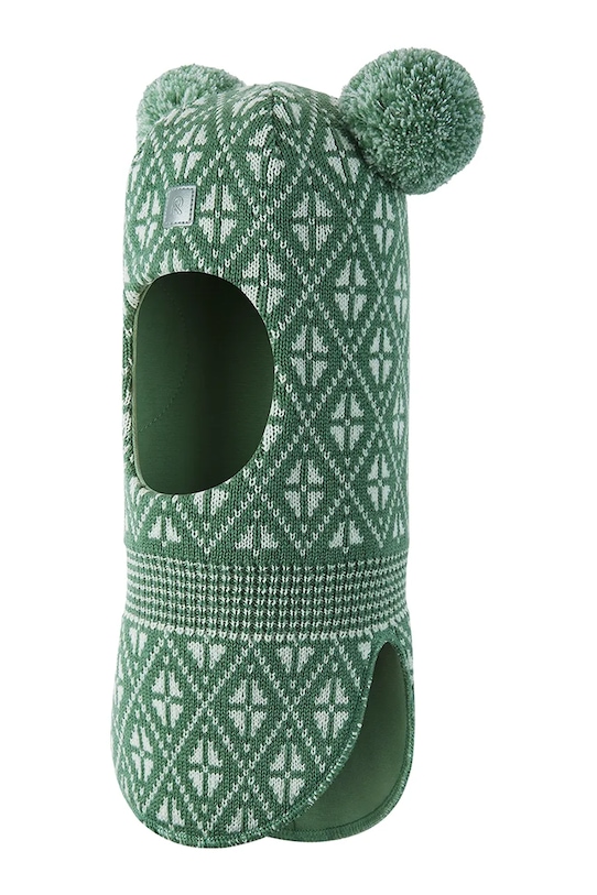 Дитяча вовняна балаклава Reima Kuuraan 5300214B.9BYA зелений AW25