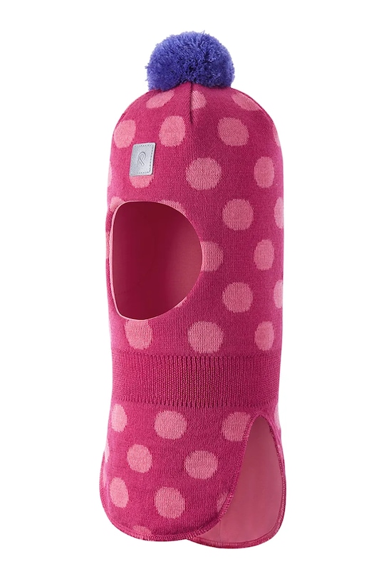 Reima cagulă pentru copii cu lână Polkka cu modele roz 5300314A.9BYA