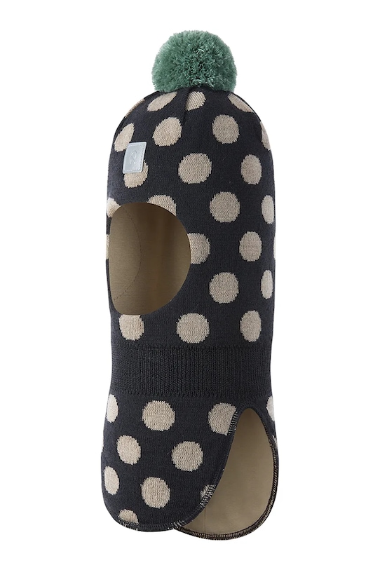 Reima cagulă pentru copii cu lână Polkka 5300314A.9BYA negru AW25