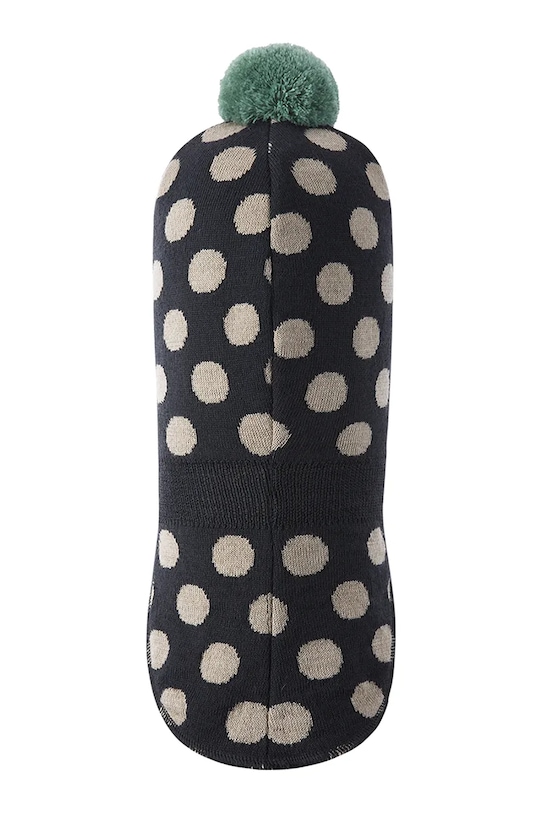 Reima cagulă pentru copii cu lână Polkka negru 5300314A.9BYA