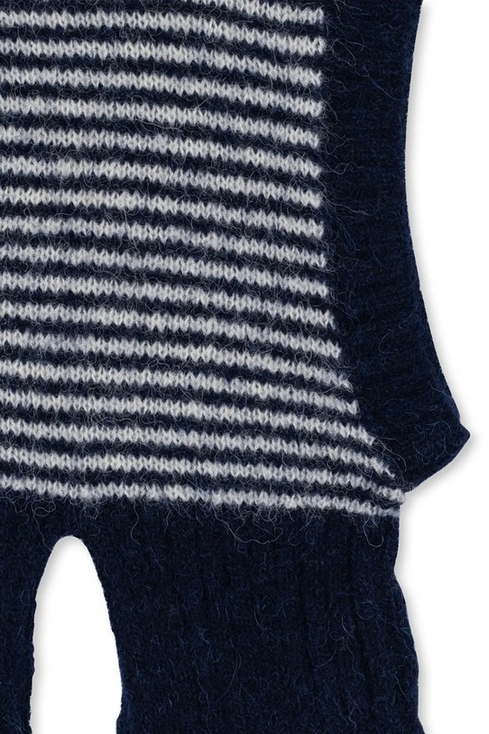 Konges Sløjd kominiarka BERLE KNIT BALACLAVA KS103715.9BYA granatowy AW25