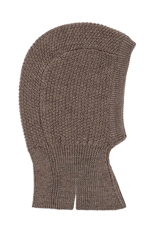 Детска вълнена балаклава Konges Sløjd FRUITY BALACLAVA KS103465.9BYA кафяв AW25