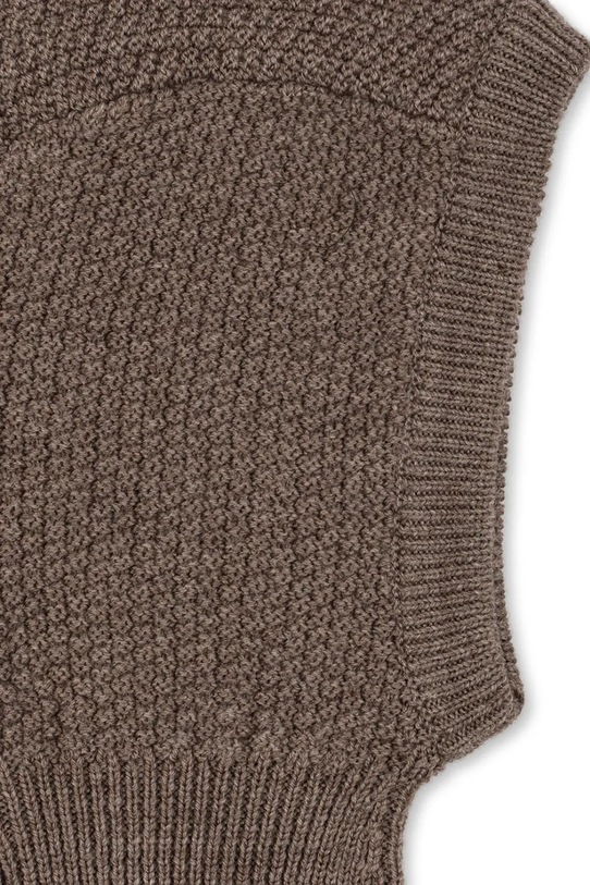 Момче Детска вълнена балаклава Konges Sløjd FRUITY BALACLAVA KS103465.9BYA кафяв