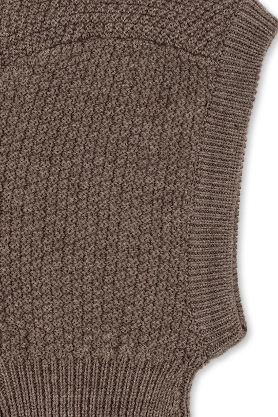 Момче Детска вълнена балаклава Konges Sløjd FRUITY BALACLAVA KS103465.9BYA кафяв