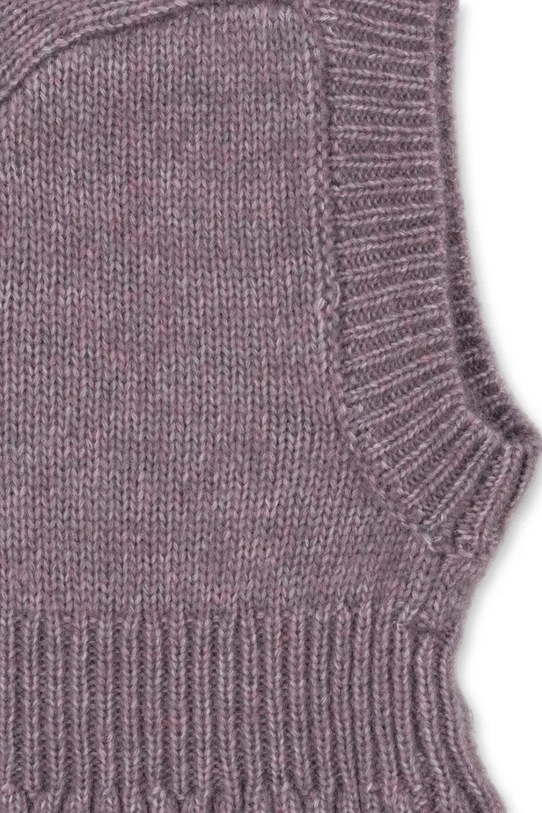 Konges Sløjd kominiarka ISA BALACLAVA KS103475.9BYA fioletowy AW25