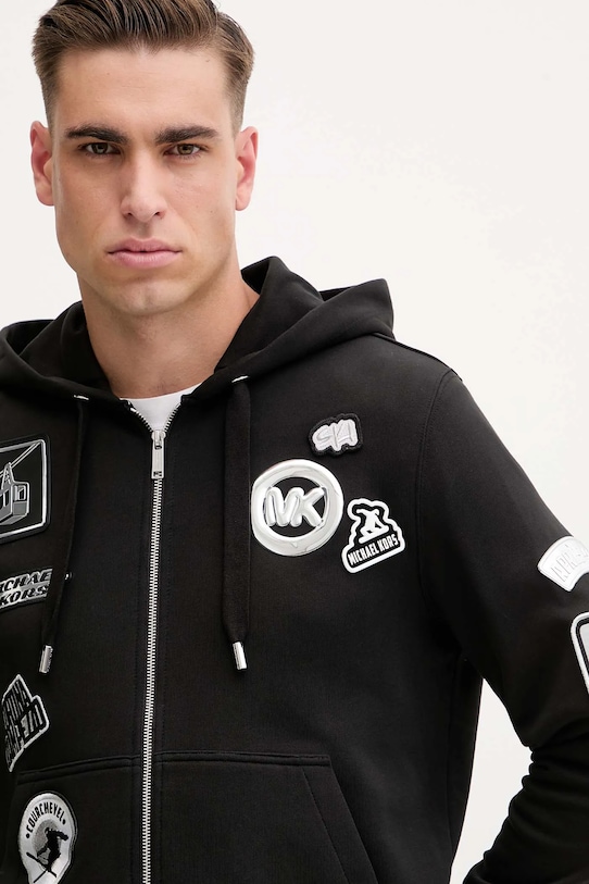 Mikina Michael Kors čierna CF552V04MY