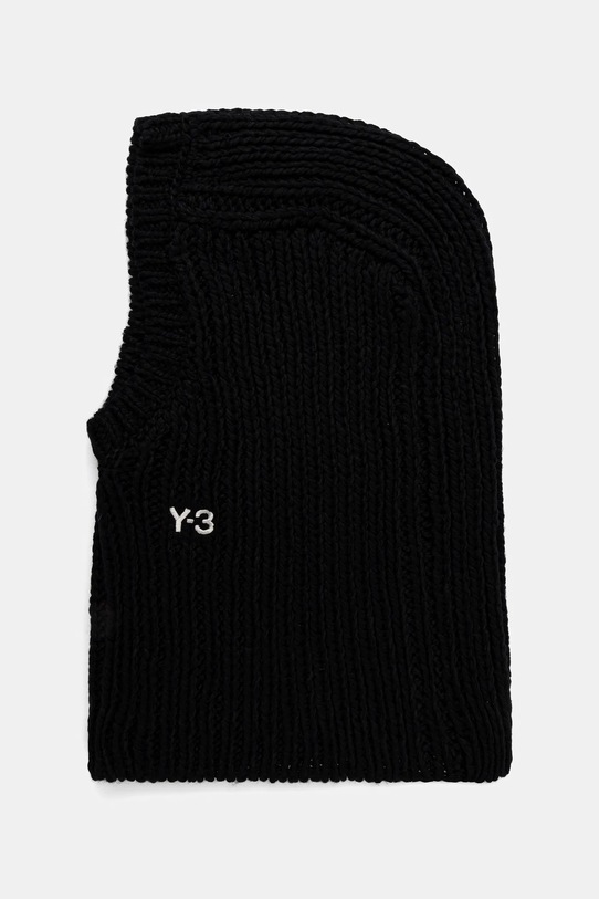 Y-3 kominiarka Knit Hood czarny JX8310