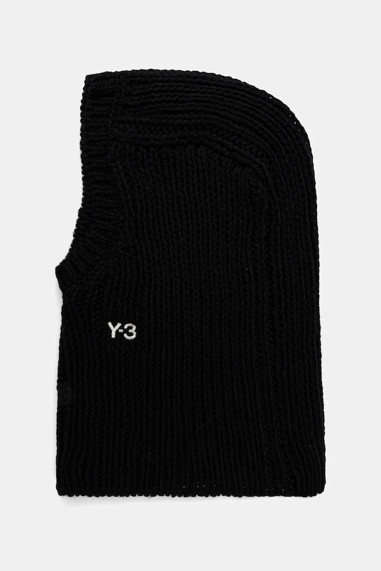 Μπαλακλάβα λαιμού Y-3 Knit Hood μαύρο JX8310