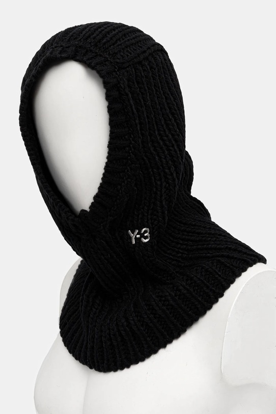 Akcesoria Y-3 kominiarka Knit Hood JX8310 czarny
