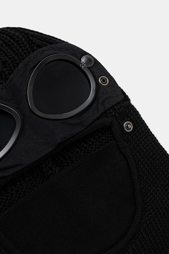 Accessories C.P. Company wool balaclava RFCMAC740A005509A black