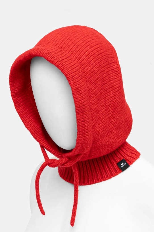 Akcesoria Eisbar kominiarka z dodatkiem wełny Mathilde Hood E31003 czerwony