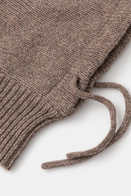 Akcesoria Eisbar kominiarka z dodatkiem wełny Mathilde Hood E31003 brązowy