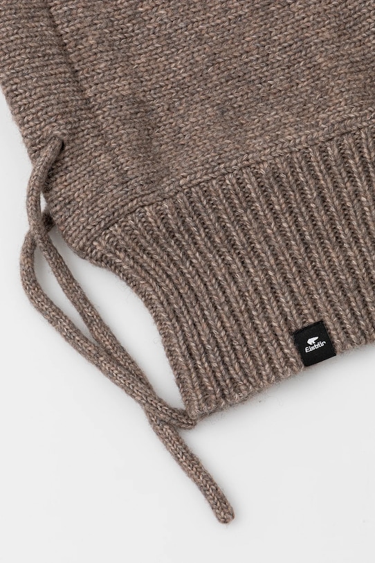 Eisbar kominiarka z dodatkiem wełny Mathilde Hood brązowy E31003