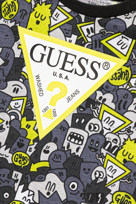 Fiú Guess baba pamut melegítő I5YG00.K8HM4.9BYA zöld