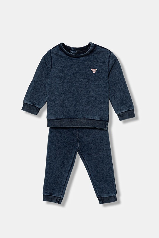 Kojenecká tepláková souprava Guess látka námořnická modř I5YG07.KCYC0.9BYA