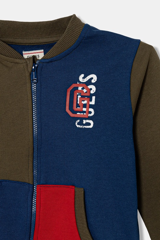 Chłopiec Guess dres bawełniany niemowlęcy I5YG09.KA6R4.9BYA granatowy