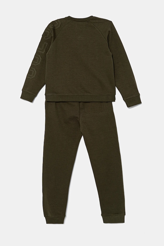 Guess dres dziecięcy L5YG01.KCCH0.9BYA zielony AW25