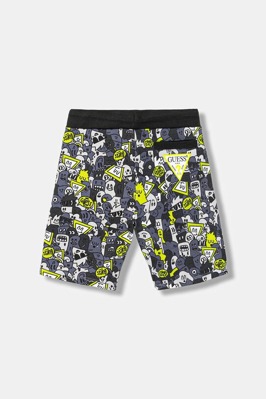 Guess szorty bawełniane dziecięce N5YD00.KA6R4.9BYA zielony AW25