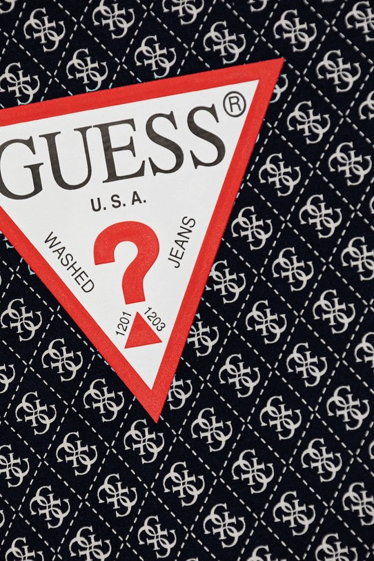 Αγορίστικα Παιδική βαμβακερή αθλητική φόρμα Guess N5YG00.K8HM4.9BYA μαύρο