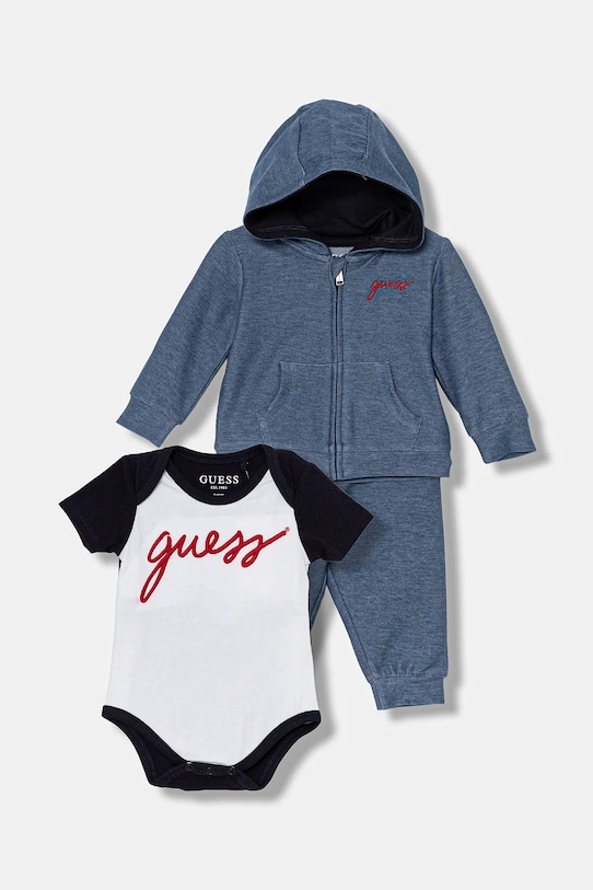 Guess komplet niemowlęcy aplikacja granatowy P5YG07.KCZ10.9BYA
