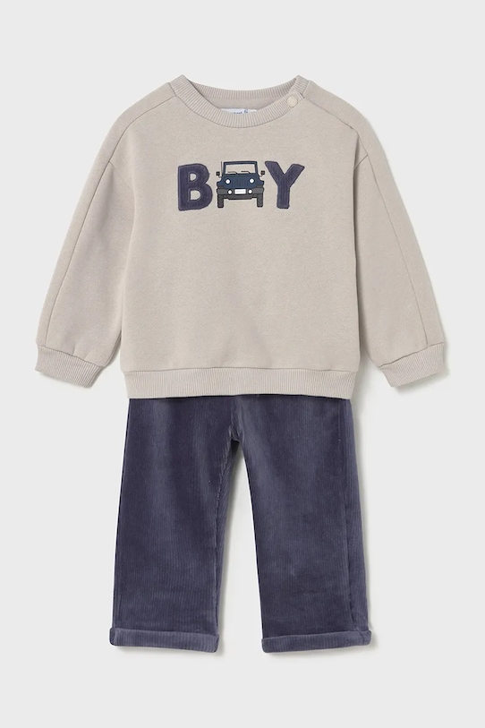 Mayoral set de trening pentru copii velur albastru 2513.3C.Baby.9BYA