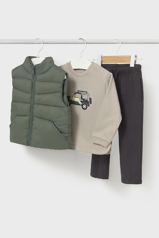 Mayoral compleu bebe 2649.3E.Baby.9BYA verde AW25