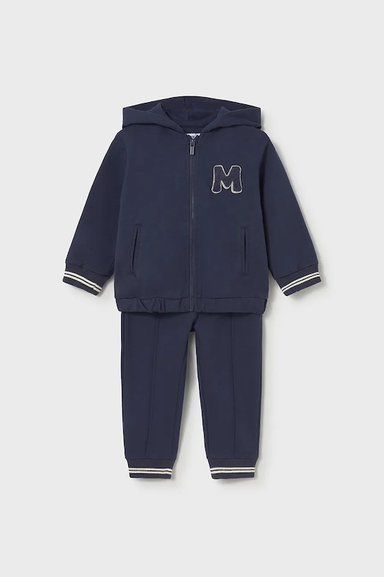 Tepláková souprava Mayoral pletenina námořnická modř 2839.3D.Baby.9BYA