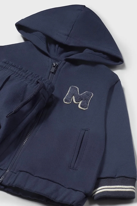 CHLAPEC Tepláková souprava Mayoral 2839.3D.Baby.9BYA námořnická modř