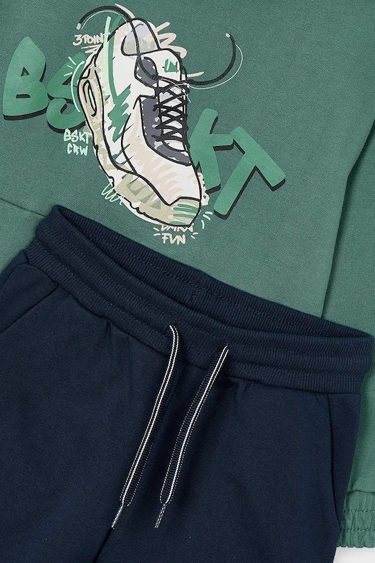 Chlapec Detská tepláková súprava Mayoral 4802.5B.Mini.9BYA zelená