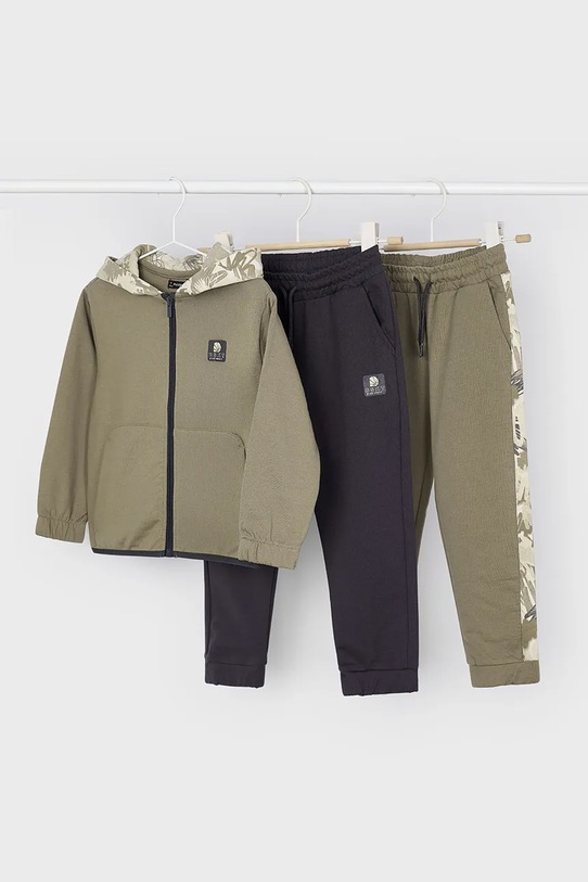 Mayoral komplet dresowy dziecięcy zielony 4803.5B.Mini.9BYA