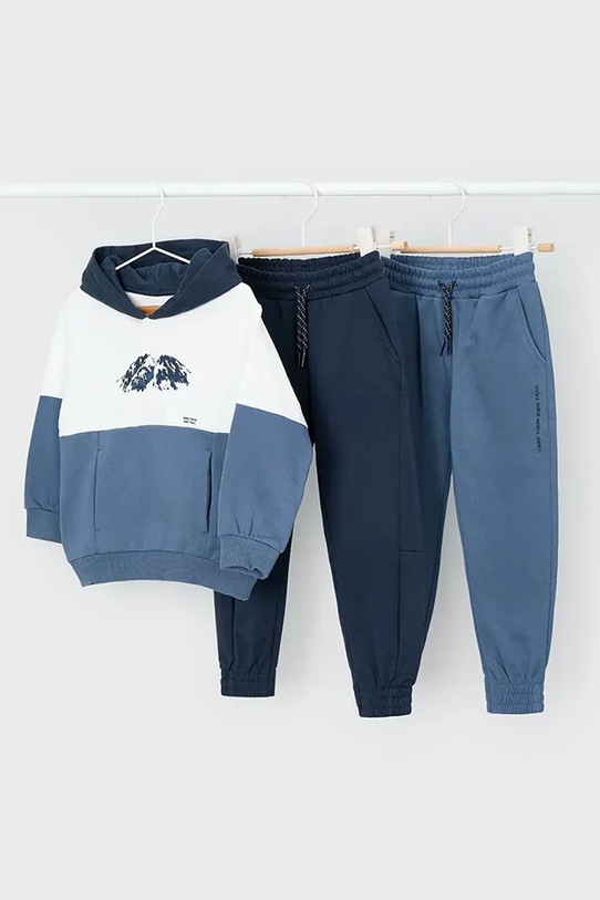 Detská tepláková súprava Mayoral modrá 4804.5C.Mini.9BYA