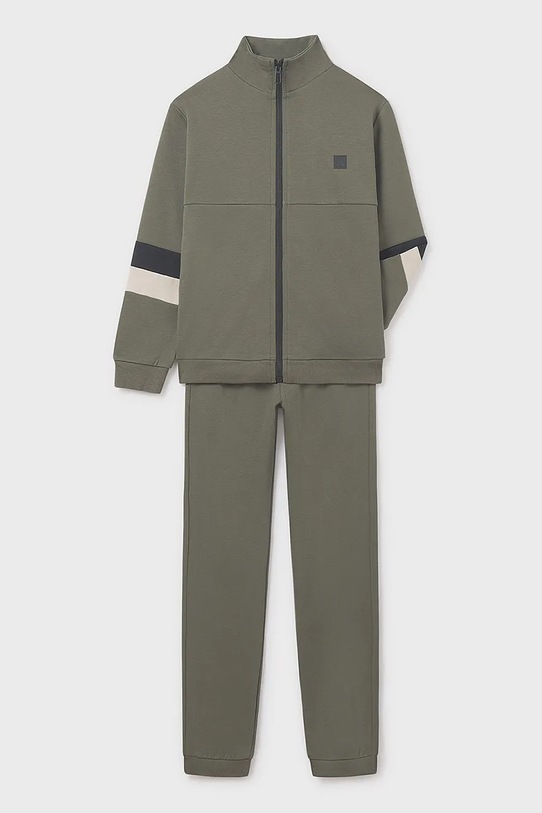 Mayoral dres dziecięcy 7850.7E.Junior.9BYA zielony AW25