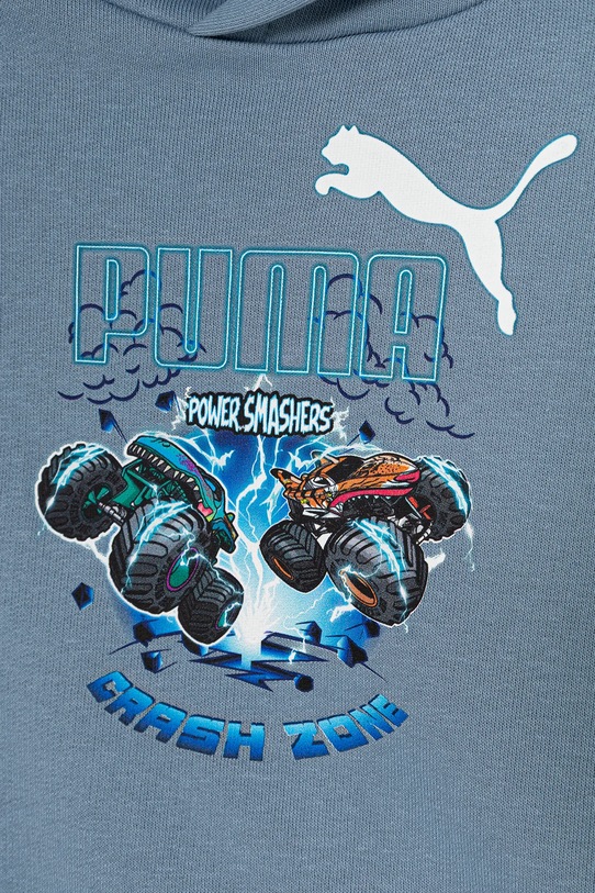 Puma dres dziecięcy PUMA X HOT WHEELS MINICATS Loungewear Set INF TR niebieski 632399