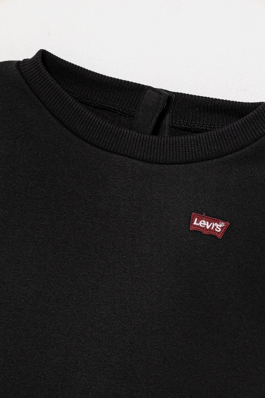 Дитячий спортивний комплект Levi's HOODIE & JOGGER SET чорний 6EP012