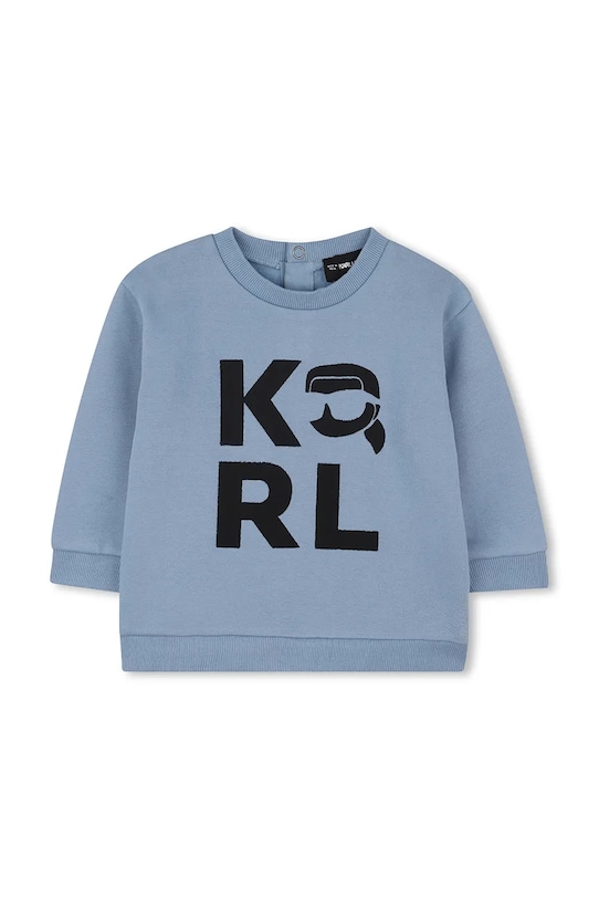 Chłopiec Karl Lagerfeld komplet bawełniany dziecięcy Z30967.86.108 niebieski