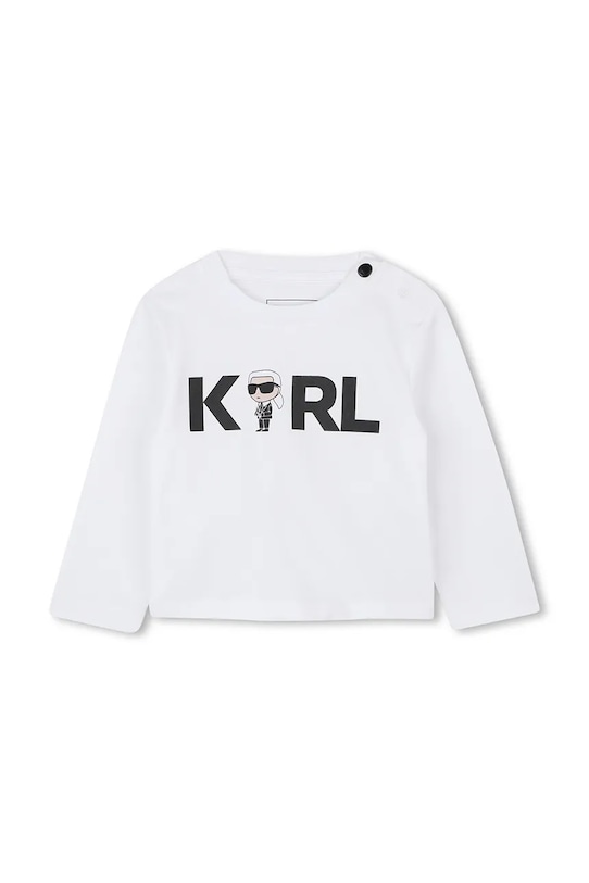 Karl Lagerfeld komplet bawełniany dziecięcy Z30967.86.108 niebieski