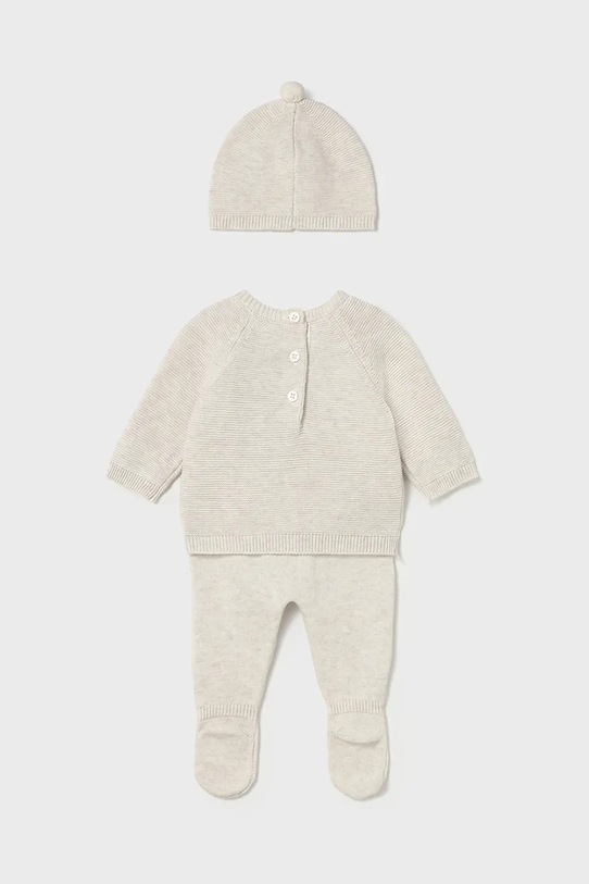 Mayoral Newborn compleu bebe 3-pack 2564.1C.Newborn.9BYA bej AW25